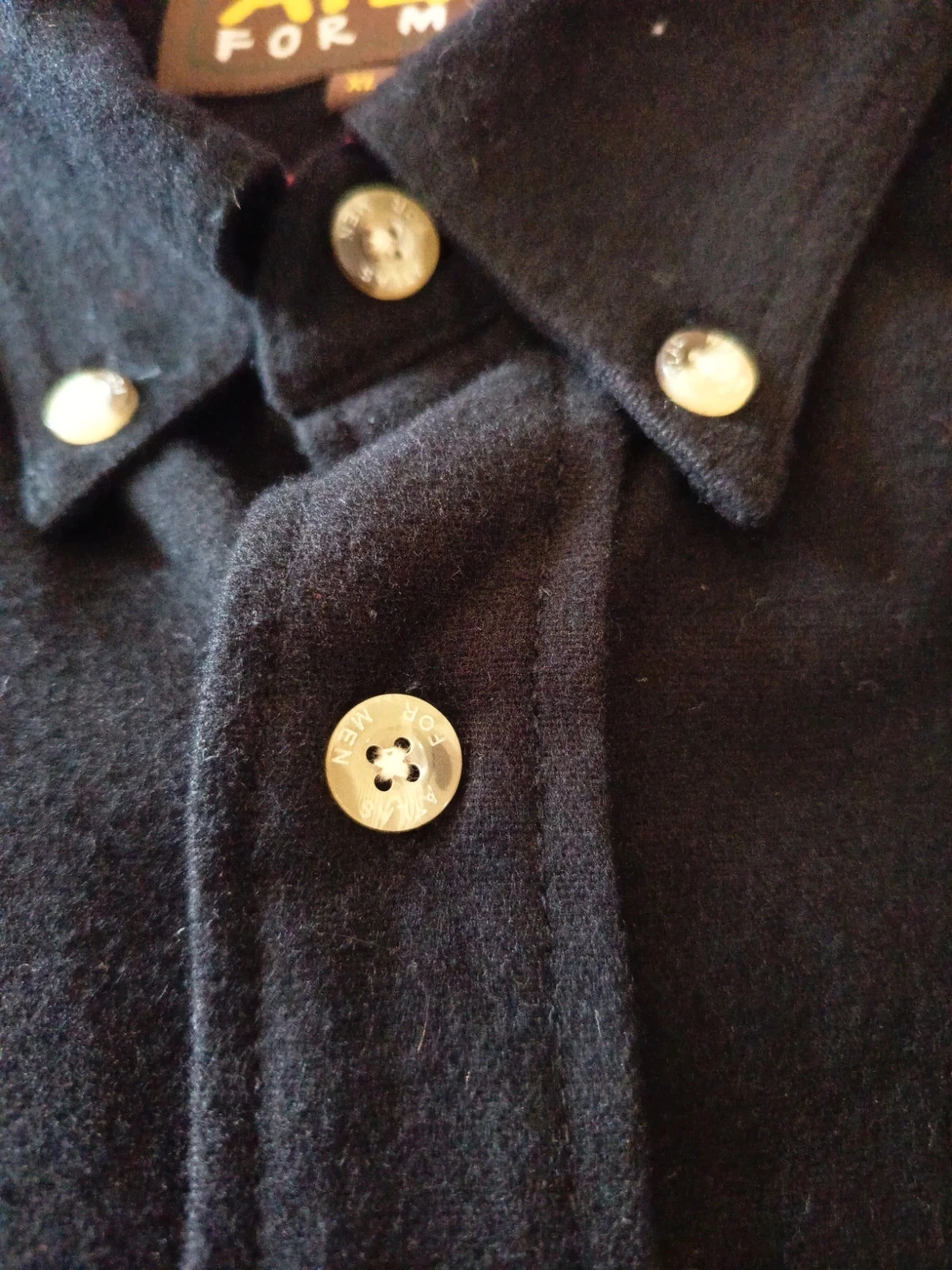 Warm black shirt - Atlas for men – photo 3